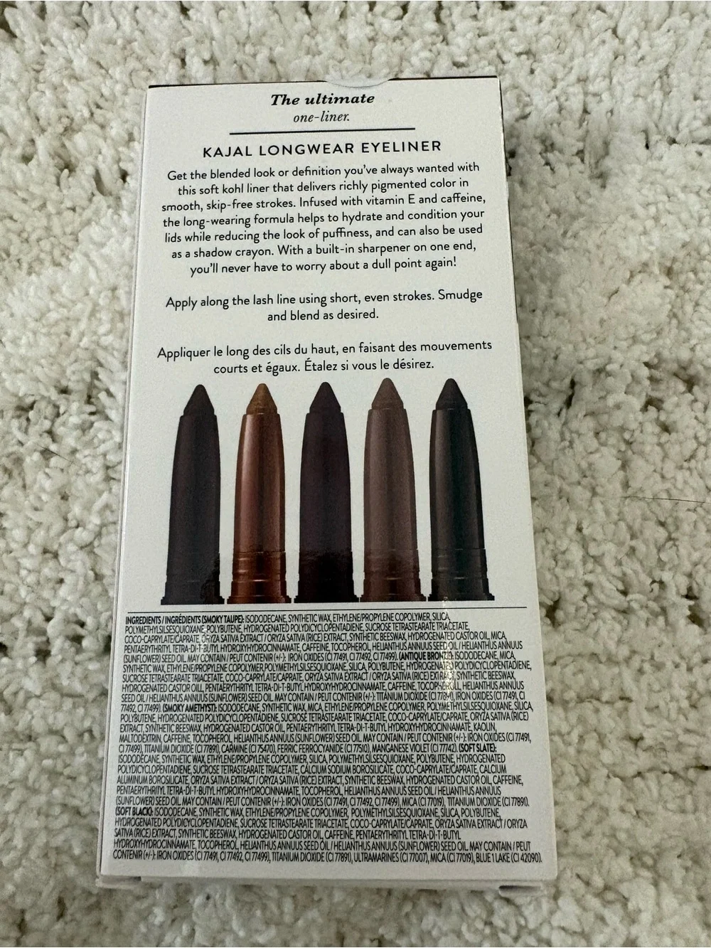 Laura Geller Kajal Longwear Eyeliner Set — Brown & Black Tones